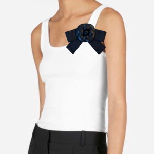 Tanks classic bow brooch